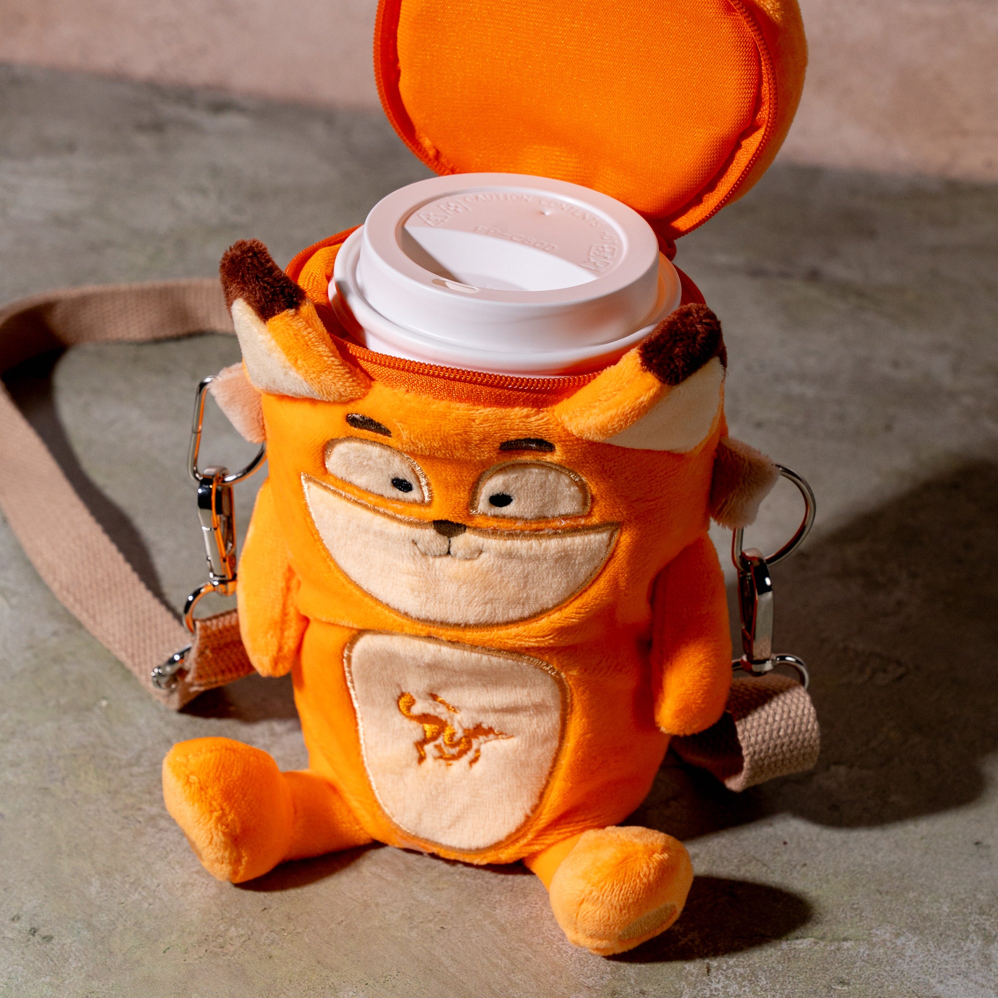 Raposa Coffee Cup Holder Plushie