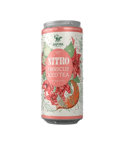 Nitro Cold Brew: Hibiscus Iced Tea (250ml) Caffeine-Free