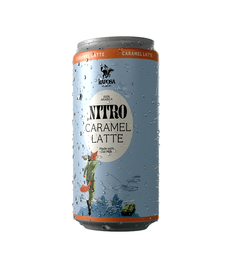 Nitro Cold Brew: Caramel Latte (250ml)