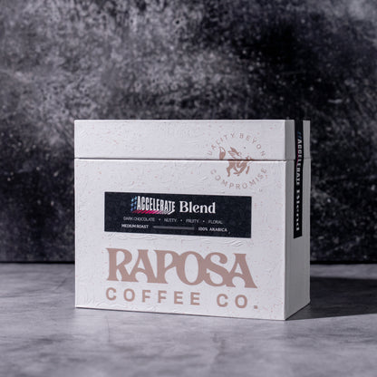 Accelerate Blend: Medium Roasted Whole Specialty Coffee Beans (250g)