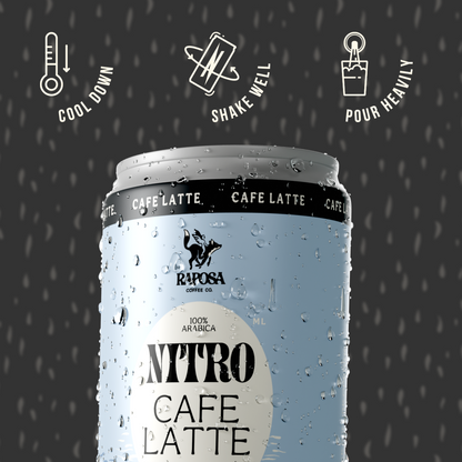 Nitro Cold Brew: Café Latte (250ml)