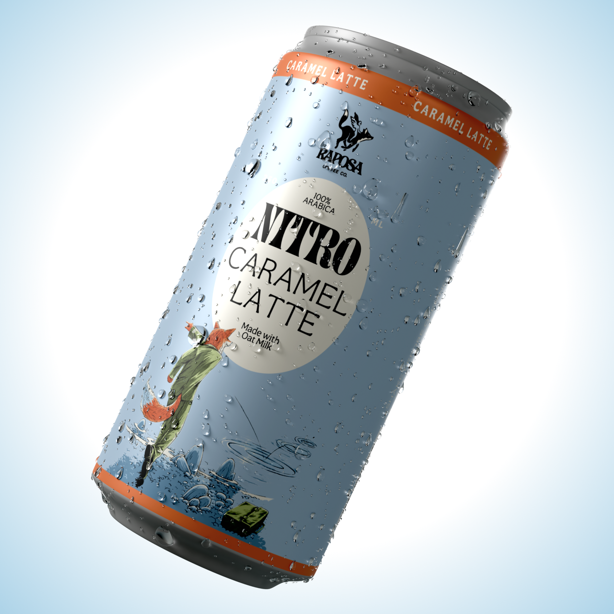 Nitro Cold Brew: Caramel Latte (250ml)