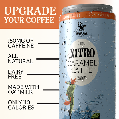 Nitro Cold Brew: Caramel Latte (250ml)