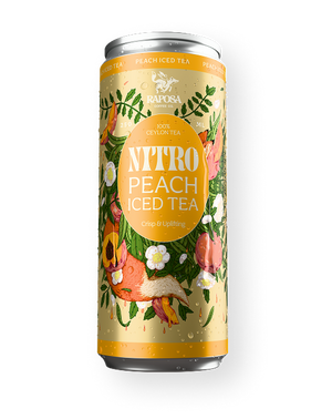 Nitro Cold Brew: Peach Iced Tea (250ml)
