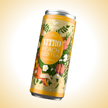 Nitro Cold Brew: Peach Iced Tea (250ml)