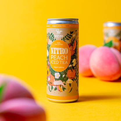 Nitro Cold Brew: Peach Iced Tea (250ml)
