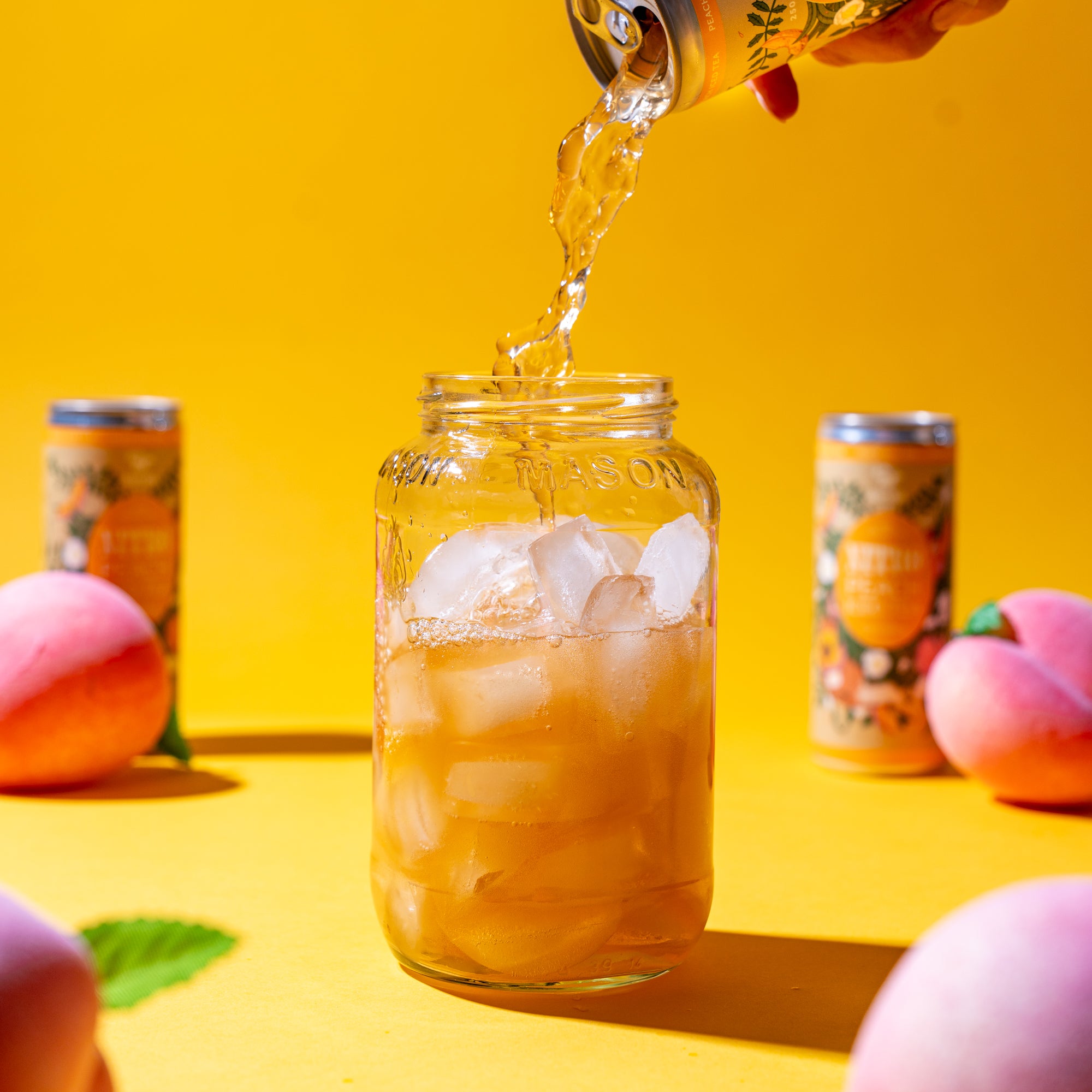 Nitro Cold Brew: Peach Iced Tea (250ml)