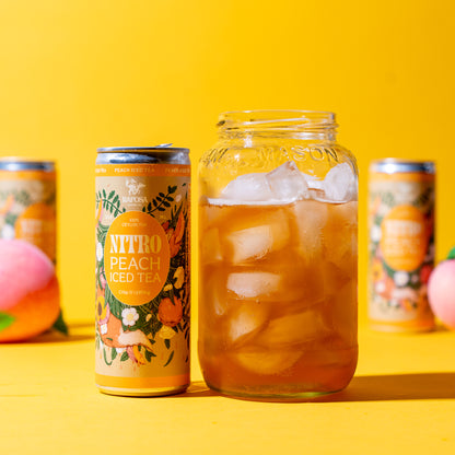 Nitro Cold Brew: Peach Iced Tea (250ml)