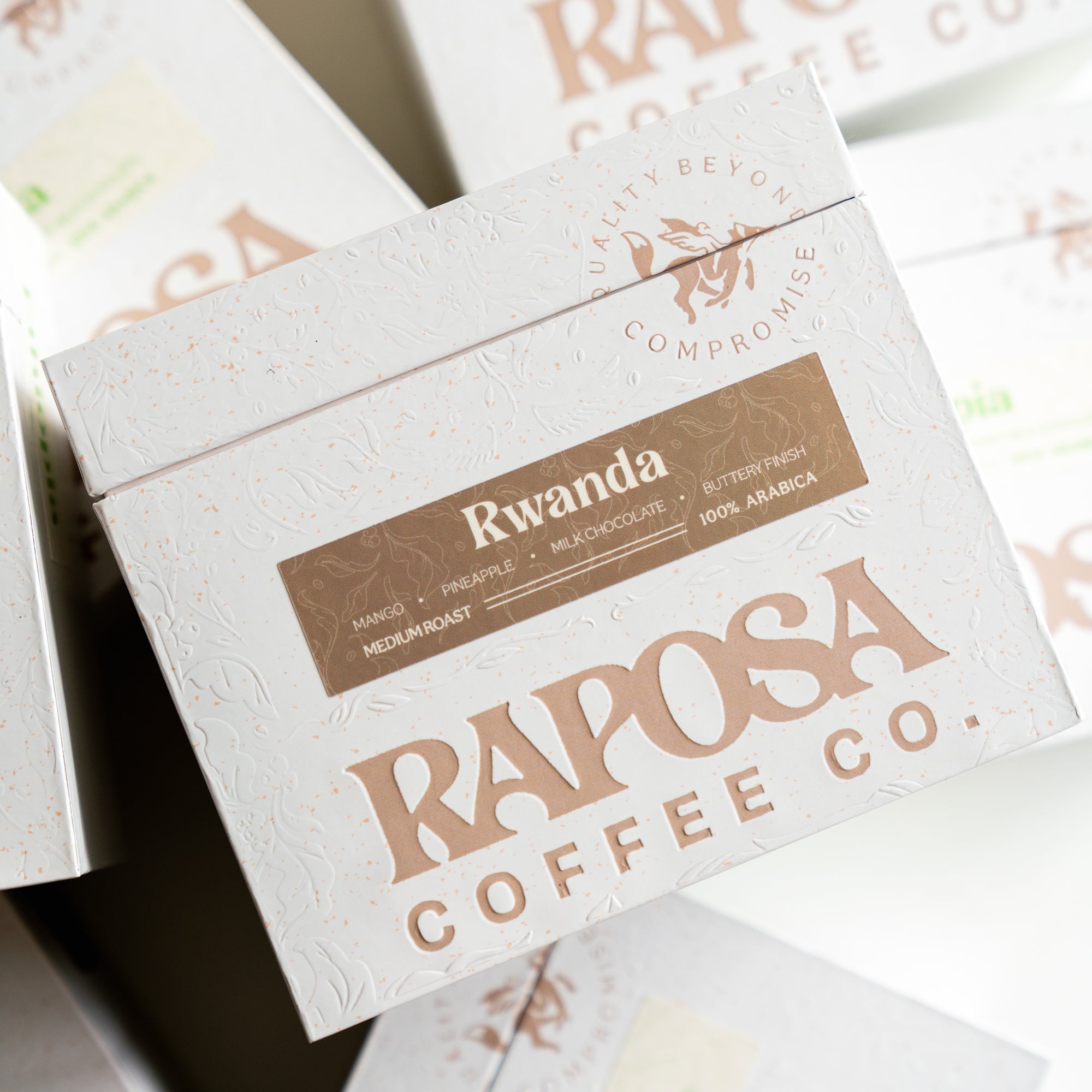 Rwanda: Specialty Whole Roasted Coffee Beans (250g)