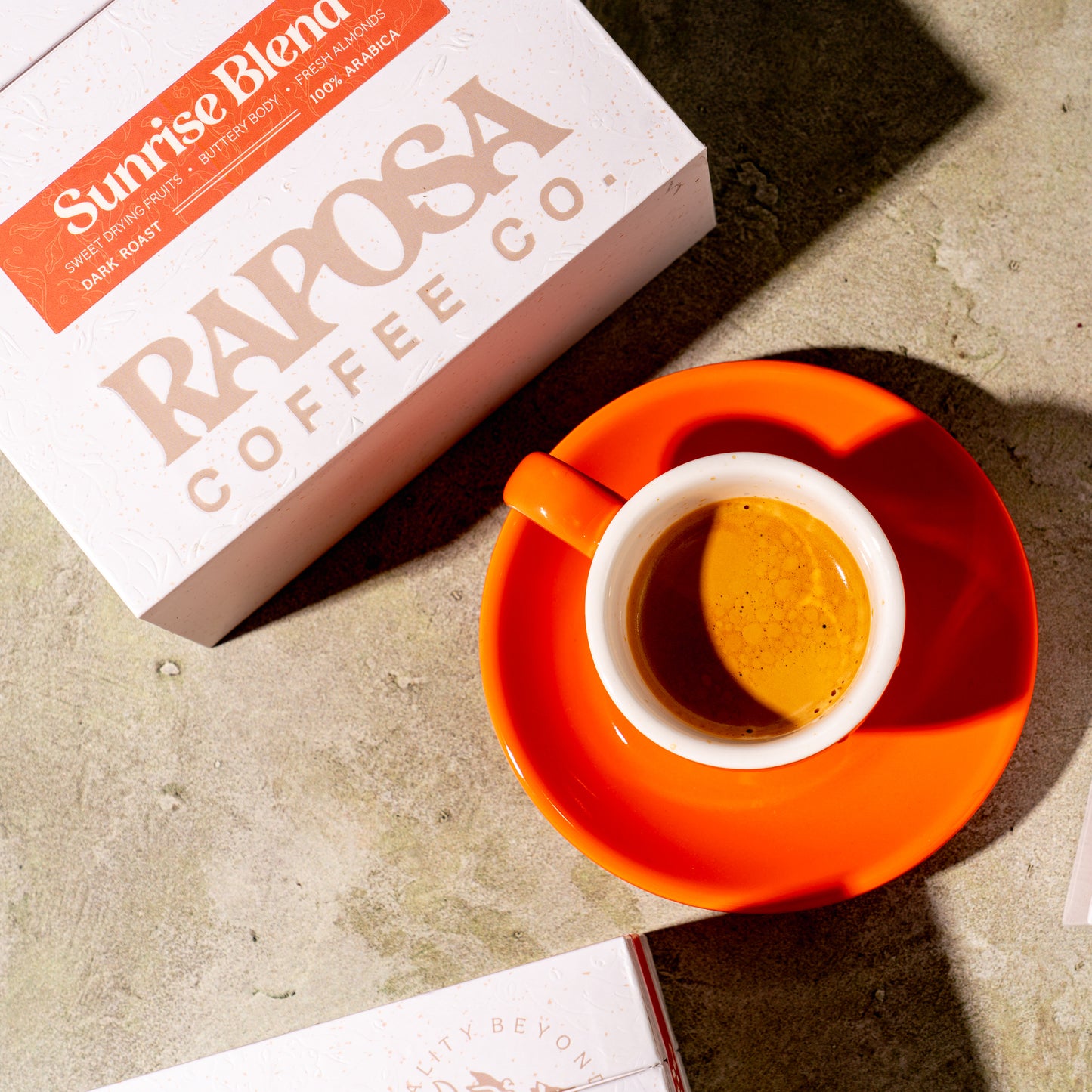 Sunrise Blend: Medium-Dark Roasted Whole Specialty Coffee Beans