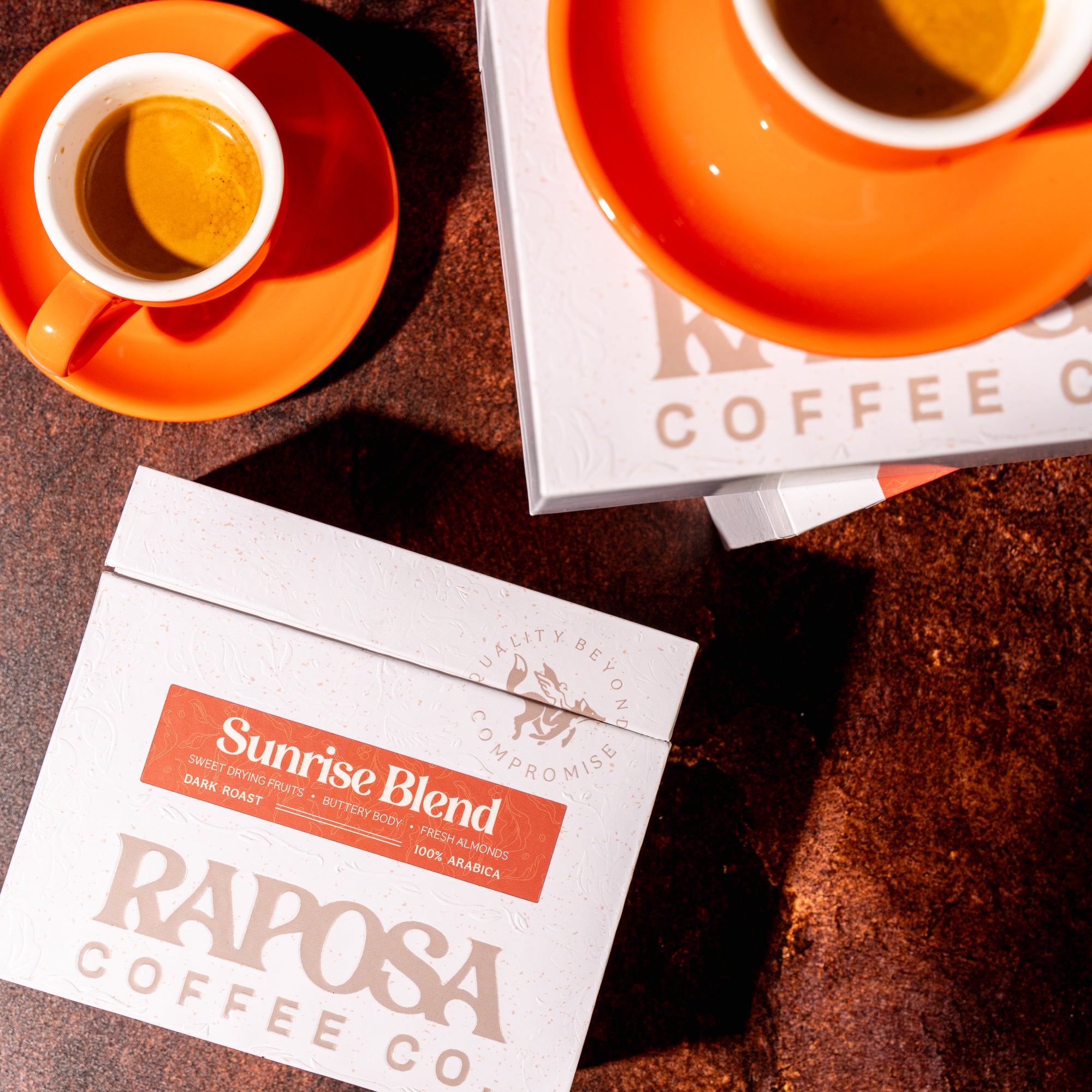 Sunrise Blend | Dark Roasted Whole Specialty Coffee Beans