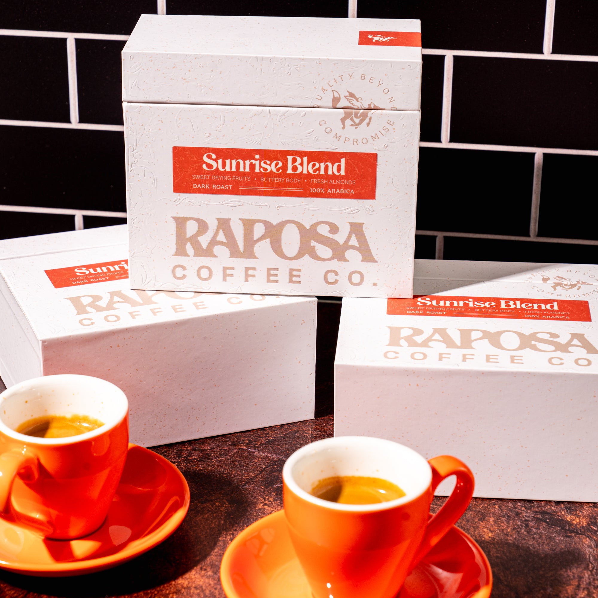 Sunrise Blend | Dark Roasted Whole Specialty Coffee Beans