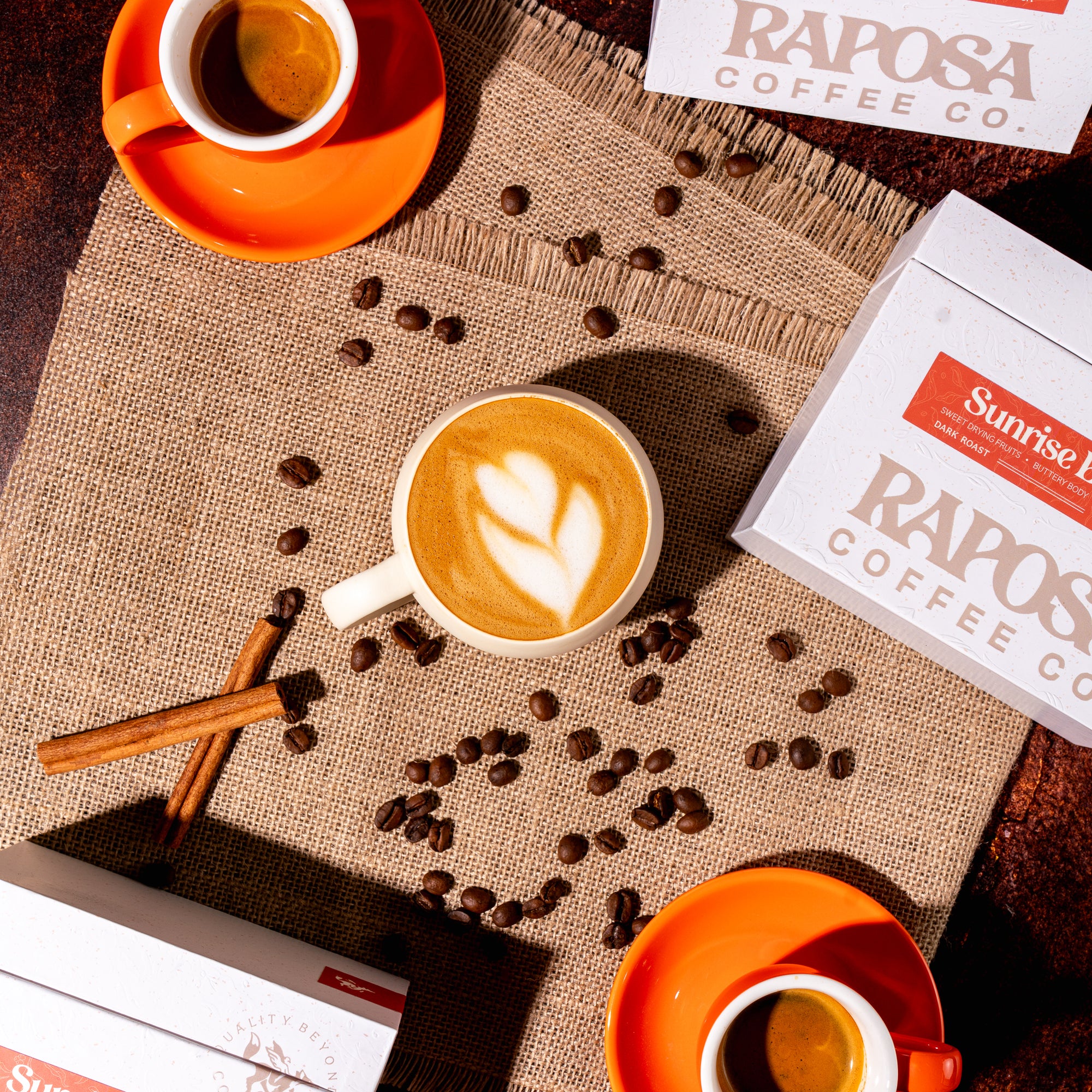 Sunrise Blend | Dark Roasted Whole Specialty Coffee Beans
